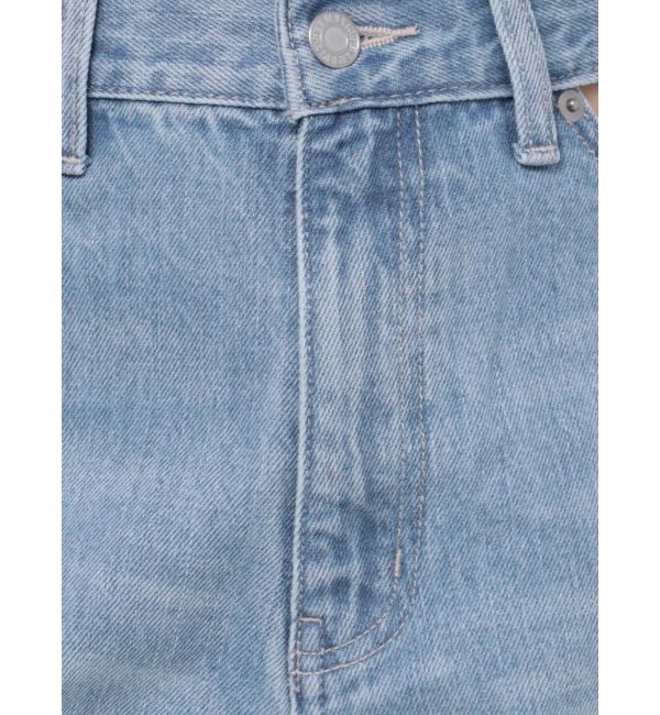 EVRIS「オープンウエストワイドデニムパンツ」|デニム|