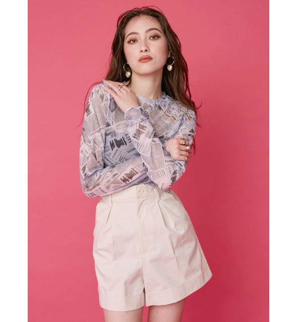 EVRIS「BASICハイウエストショートパンツ」|その他|