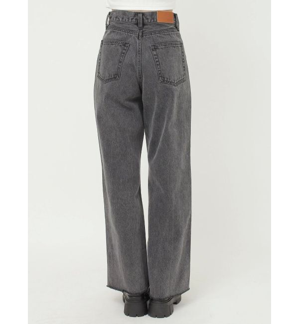 EVRIS「シンプルワイドデニムパンツ」|デニム|