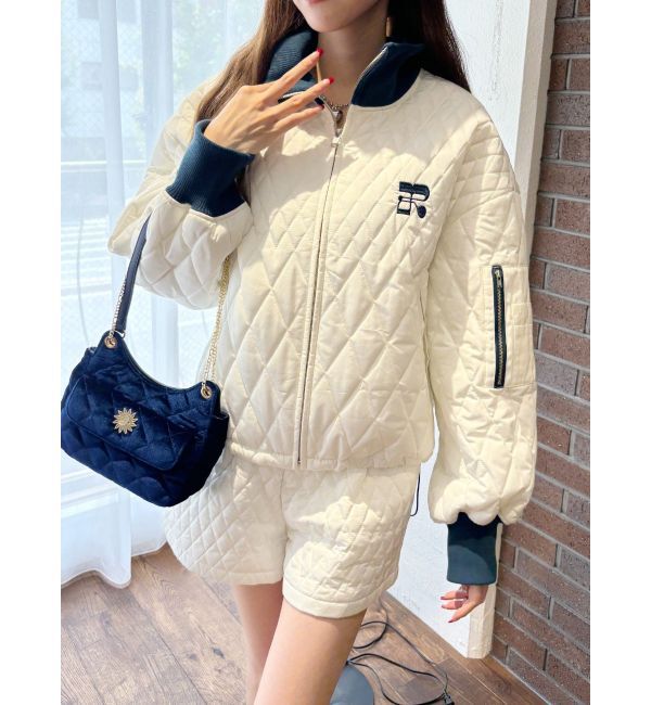 EVRIS「ワンポイントキルティングショートパンツ【セットアップ着用可能】」|その他|