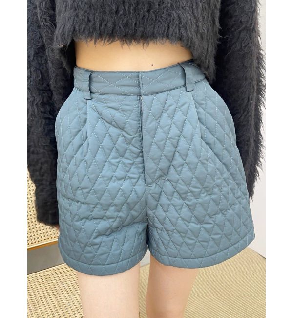 EVRIS「ワンポイントキルティングショートパンツ【セットアップ着用可能】」|その他|