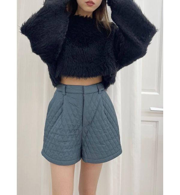 EVRIS「ワンポイントキルティングショートパンツ【セットアップ着用可能】」|その他|