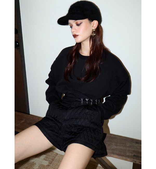 EVRIS「ワンポイントキルティングショートパンツ【セットアップ着用可能】」|その他|