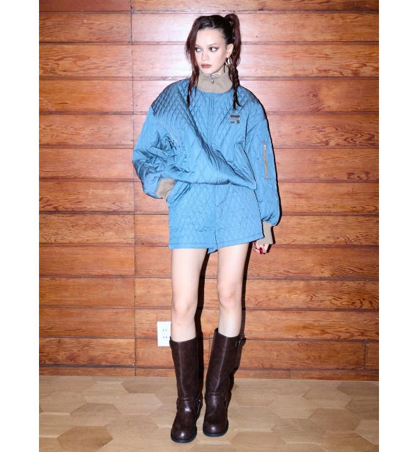 EVRIS「ワンポイントキルティングショートパンツ【セットアップ着用可能】」|その他|