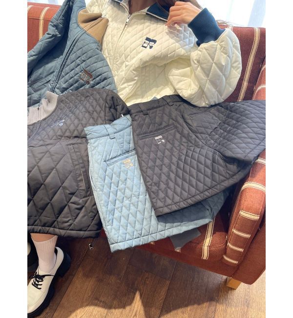 EVRIS「ワンポイントキルティングショートパンツ【セットアップ着用可能】」|その他|