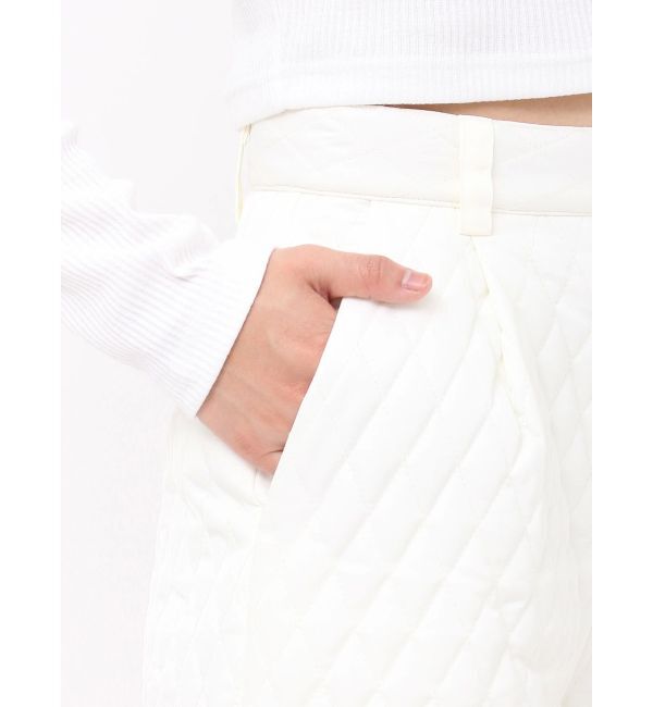 EVRIS「ワンポイントキルティングショートパンツ【セットアップ着用可能】」|その他|