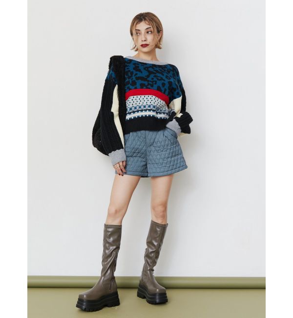 EVRIS「ワンポイントキルティングショートパンツ【セットアップ着用可能】」|その他|