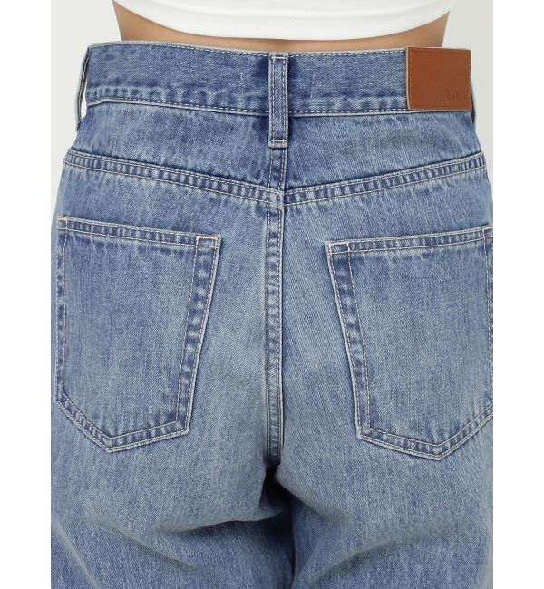 EVRIS「embroidery shineeデニムパンツ」|デニム|