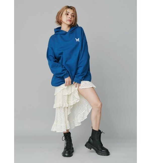 EVRIS「ティアードレースミニスカート」|スカート|