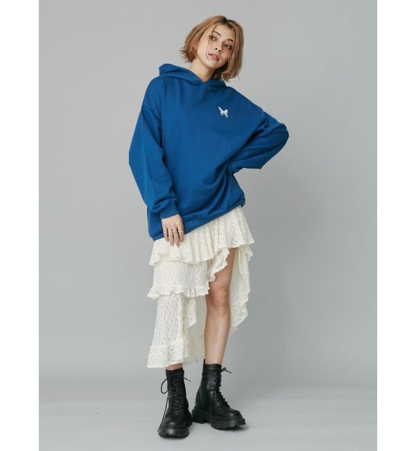 EVRIS「ティアードレースミニスカート」|スカート|