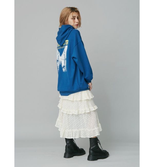 EVRIS「ティアードレースミニスカート」|スカート|