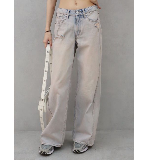 EVRIS「ヴィンテージワイドデニムパンツ」|デニム|