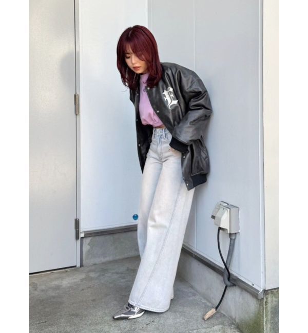 EVRIS「ヴィンテージワイドデニムパンツ」|デニム|