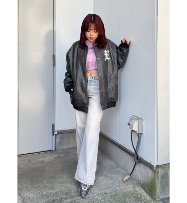 EVRIS「ヴィンテージワイドデニムパンツ」|デニム|