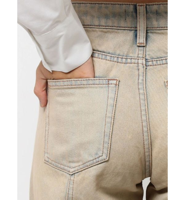 EVRIS「ヴィンテージワイドデニムパンツ」|デニム|