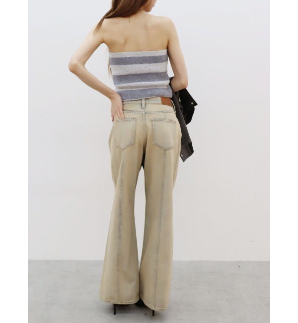 EVRIS「ヴィンテージワイドデニムパンツ」|デニム|