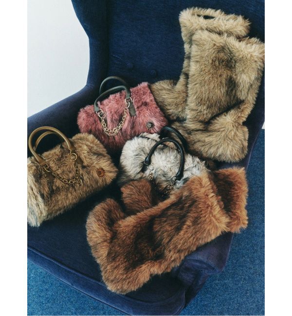 EVRIS「ファイクファーモンスターブーツ」|ロングブーツ|