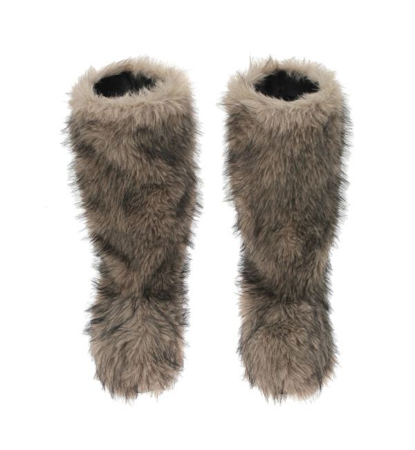 EVRIS「ファイクファーモンスターブーツ」|ロングブーツ|