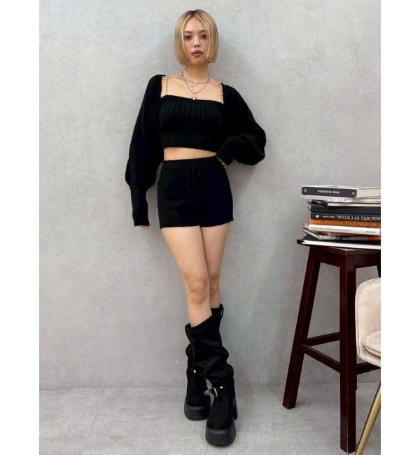 EVRIS「ビジューアンサンブルニットトップス」|ニット・セーター|