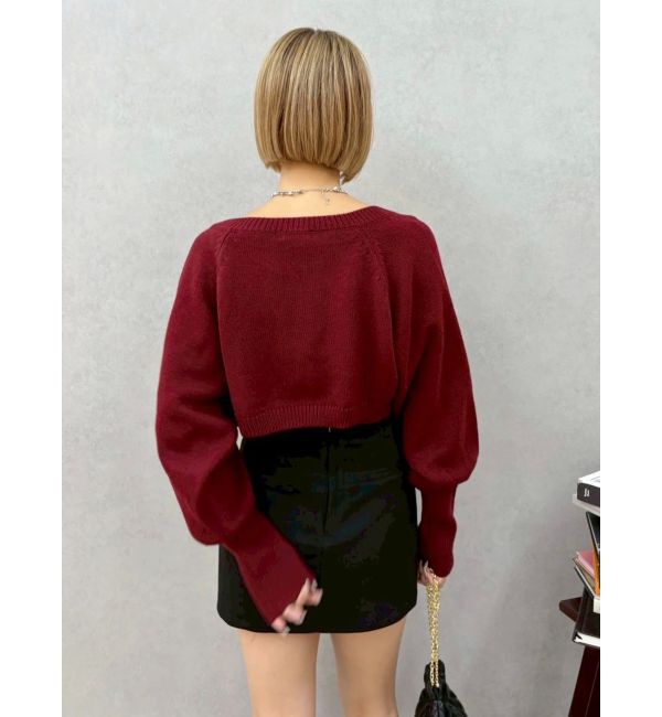 EVRIS「ビジューアンサンブルニットトップス」|ニット・セーター|