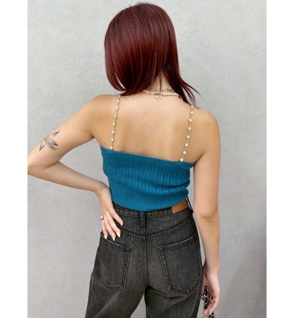 EVRIS「ビジューアンサンブルニットトップス」|ニット・セーター|