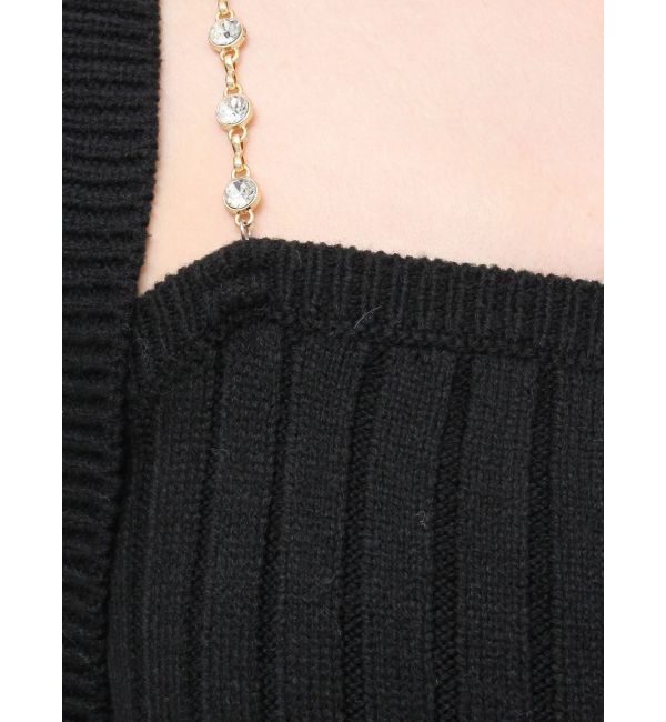 EVRIS「ビジューアンサンブルニットトップス」|ニット・セーター|