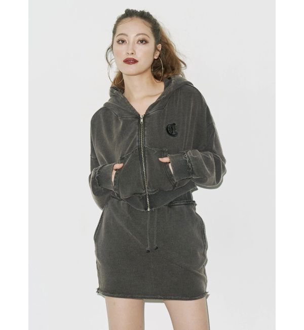 EVRIS「ブリーチスウェットミニスカート【セットアップ着用可能】」|スカート|