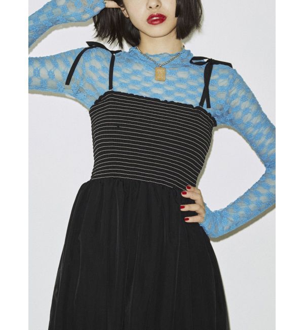 jouetie「シャーリングマキシワンピース」|ワンピース|