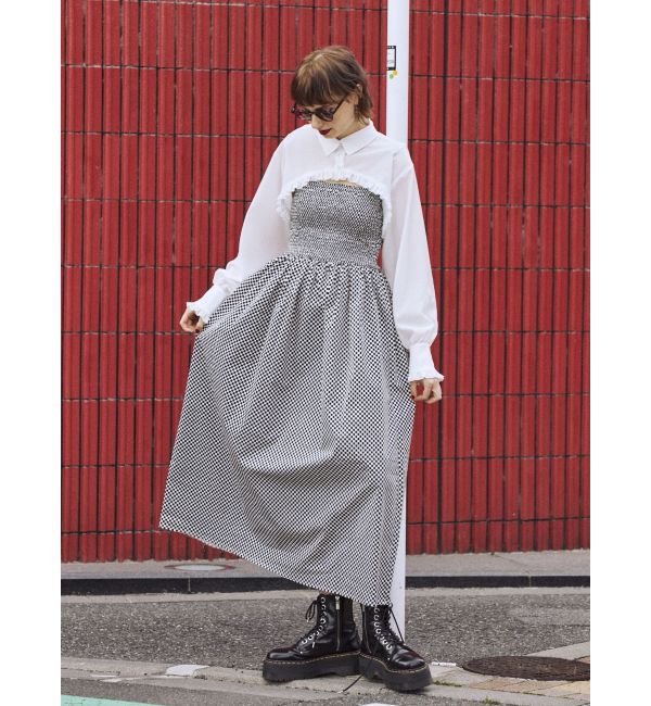 jouetie「シャーリングマキシワンピース」|ワンピース|