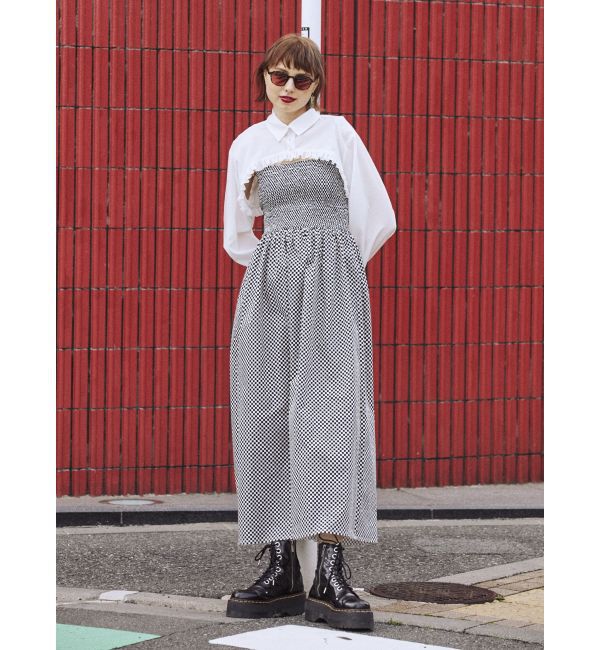 jouetie「シャーリングマキシワンピース」|ワンピース|