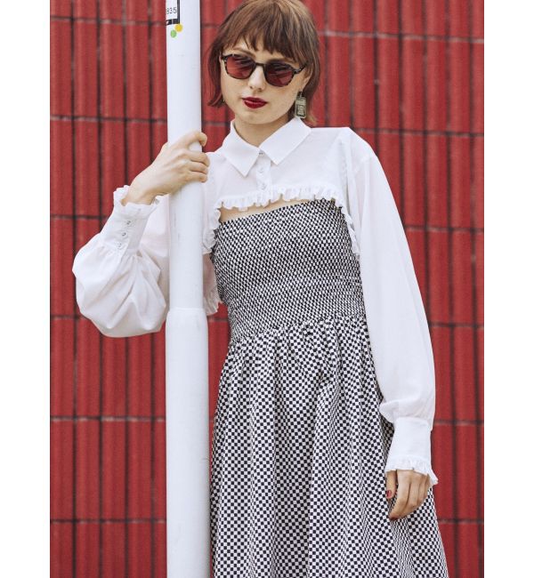 jouetie「シャーリングマキシワンピース」|ワンピース|