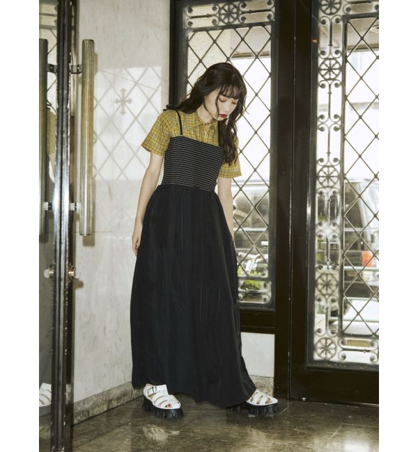 jouetie「シャーリングマキシワンピース」|ワンピース|