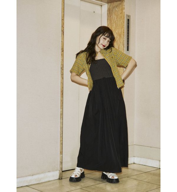 jouetie「シャーリングマキシワンピース」|ワンピース|