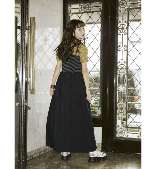 jouetie「シャーリングマキシワンピース」|ワンピース|