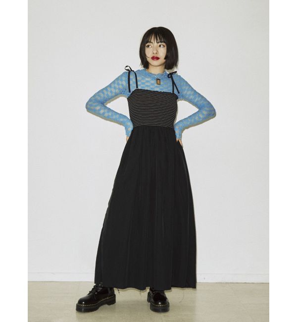 jouetie「シャーリングマキシワンピース」|ワンピース|