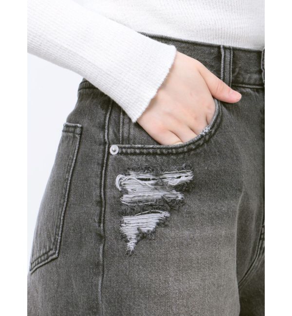 jouetie「ダメージデニムショートパンツ」|デニム|