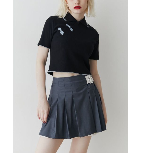 jouetie「チャイナポロトップス」|ポロシャツ|