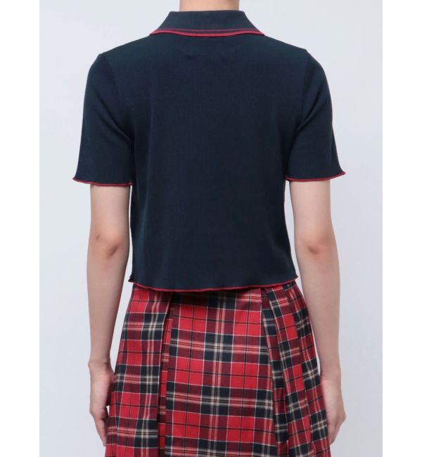 jouetie「チャイナポロトップス」|ポロシャツ|