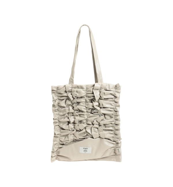 jouetie「リボンギャザートートBAG」|トートバッグ|