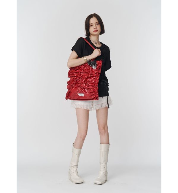 jouetie「リボンギャザートートBAG」|トートバッグ|