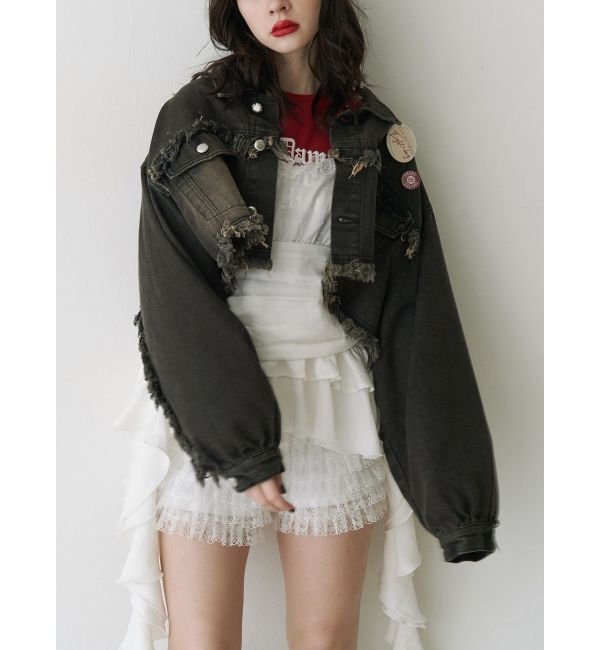 jouetie「ドレープフリルランジェリーキャミ」|キャミソール|