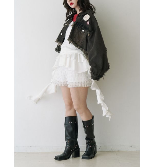 jouetie「ドレープフリルランジェリーキャミ」|キャミソール|