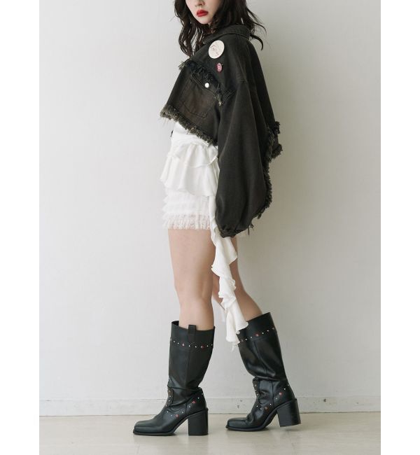 jouetie「ドレープフリルランジェリーキャミ」|キャミソール|