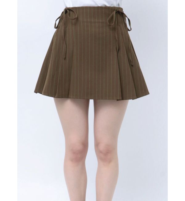 jouetie「【FRUITSZIPPER櫻井優衣】リボンプリーツスカート」|スカート|