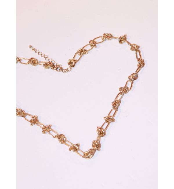 jouetie「ワイヤーライクチェーンチョーカー」|ネックレス|ゴールド