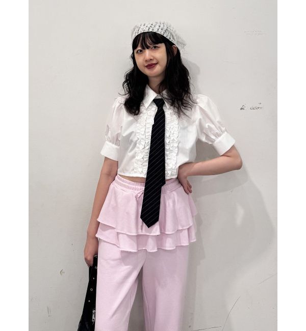 jouetie「スカートレイヤードスウェットパンツ」|その他|