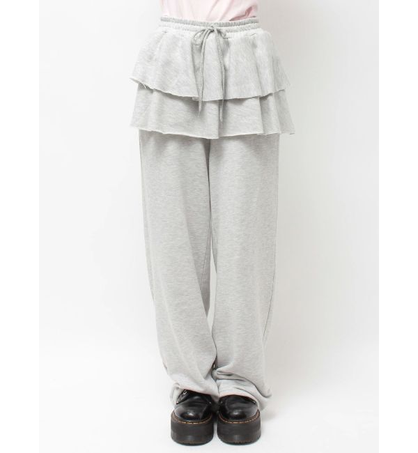 jouetie「スカートレイヤードスウェットパンツ」|その他|