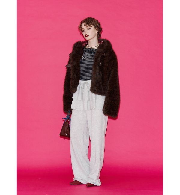 jouetie「スカートレイヤードスウェットパンツ」|その他|