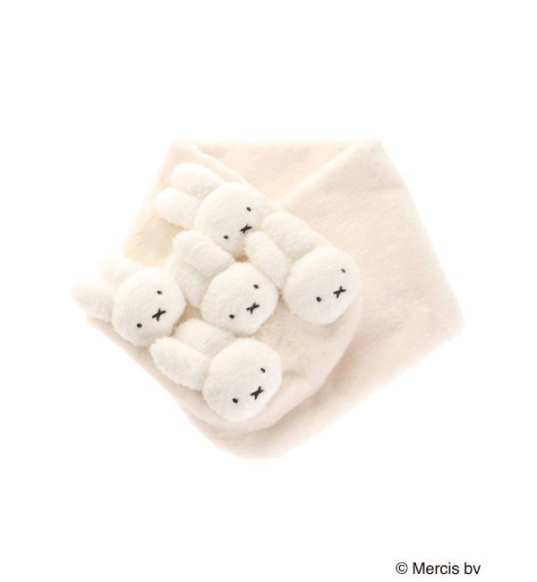 merry jenny「もこもこmiffyティペット」|マフラー|アイボリー