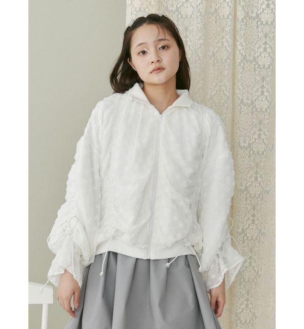 merry jenny「flowerシアードロストトラックジャケット」|その他|